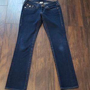 💙TRUE RELIGION DARK WASH DEMIN SIZE 25💙